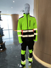 Gilet riflettente Giacca Striscia Tessuto a rete Costruzione Sicurezza Gilet di sicurezza Lavoratore notturno Abbigliamento da lavoro Abbigliamento riflettente